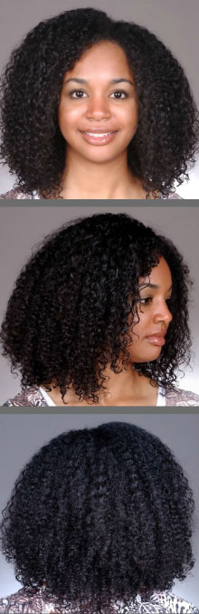 Ethnic curly hair