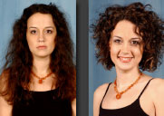 Transforming from frizz to fabulous!